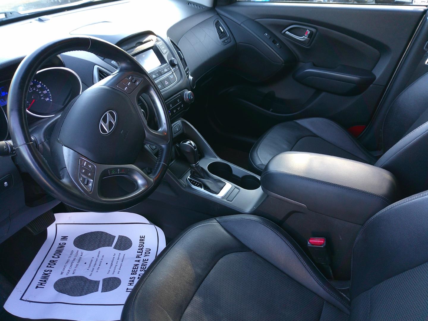 2014 SILVER HYUNDAI TUCSON LIMITED; SE (KM8JU3AG4EU) , located at 390 Hansen Avenue, Orange Park, FL, 32065, (904) 276-7933, 30.130497, -81.787529 - Photo#2